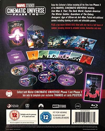 Втората фаза на кино вселената на Marvel Studios: collector edition