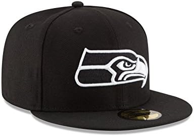 Мъжка шапка NFL Seattle Seahawks 59Fifty хипита, 7,75 инча, черна