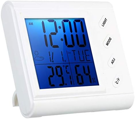 WODMB LCD Дигитален Термометър-Влагомер за помещения със Стайна температура, машина за висока точност Термометър и Влагомер с подсветка
