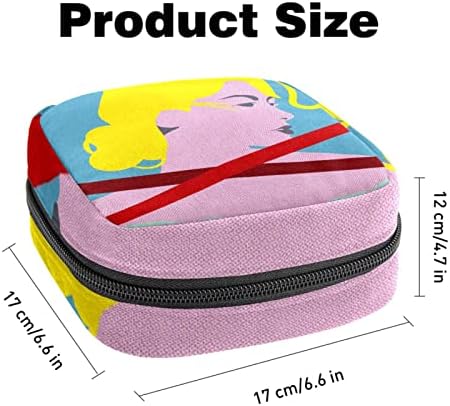 ORYUEKAN Чанта За съхранение на Хигиенни Кърпички, Чанта за Менструална Чаши, Преносими Чанти За Съхранение на Хигиенни Тампони,