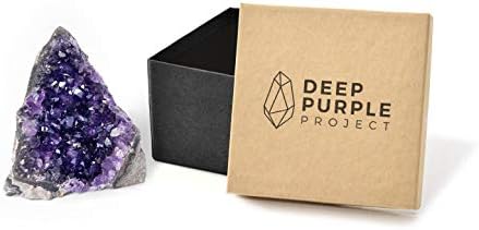 Deep Purple Project XXL Кристали аметист Жеоды (от 3 до 3,5 килограма) Планински камъни от Уругвай