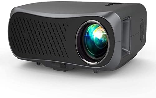 Домашен проектор ZYZMH Led Проектор за домашно кино Full Hd 1080p със собствена резолюция от 10000:1 контраст проектор 900dab (Цвят: A)