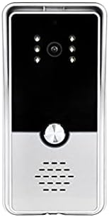 CXDTBH 7-Инчов Кабелна видео домофон звънчева Камера с Монитор за Отключване система домофонна