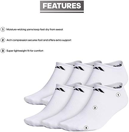 мъжки чорапи adidas Superlite No Show (6 двойки)