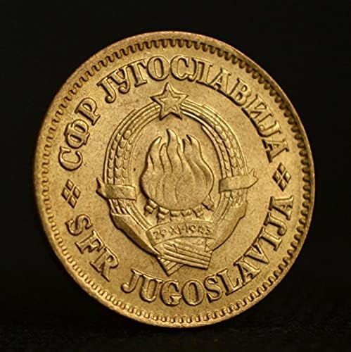 Югославска монета от 50 Пала 1965 KM46.1 Европейска монета 25,5 мм