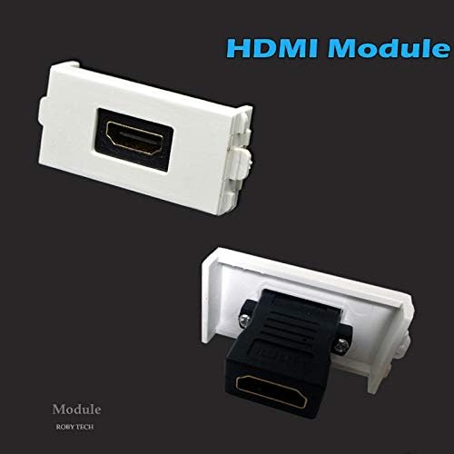 Информация за Разъемах VGA + HDMI Стенни панела на Кутията с Модули за Монтиране на стена Предна панел Конектор за свързване на