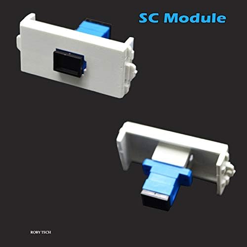 2X RJ11 + SC Симплексные Модули Мултимедийна Информация Стенни Панела на Кутията Предна Панел Оптичен Телефонен Трапецеидальный