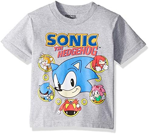 Тениска с къс ръкав Sonic на Таралеж за момчетата от СЕГА