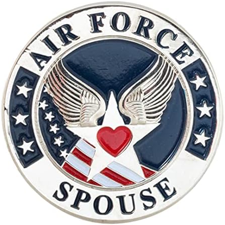 Съпруг / Съпруга от Военно-въздушните сили на ВВС на САЩ с благодарност противоречи на монетата