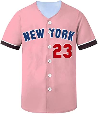 Тениски на Бейзболния отбор Ню Йорк с принтом TIFIYA New York 99/23 за мъже/Жени /Млади