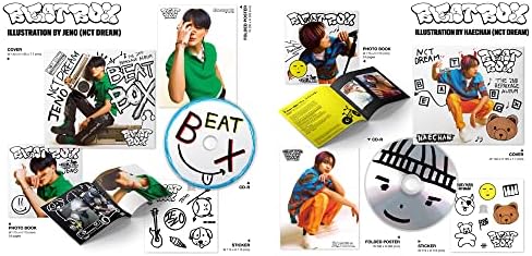 dreamus NCT Dream 2-ро переупакованное издание на албума Beat Box в диджипаке + сгънати плакат. (Корица CHENLE)