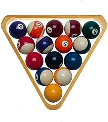 Комплект дървени стойки за билярдни топки Saycker, Стойка за билярдни топки от 2 теми, Стойка за билярдни топки 2-1 /4 инча, Стойка