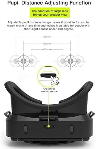 Очила за Виртуална реалност NARUNING, Очила за виртуална реалност Полноэкранные Визуални Широкоъгълни Очила за Виртуална реалност
