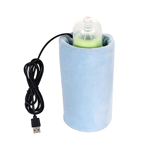 Преносима Топло за Бутилки Универсален Топло за мляко USB Нагревател Бебешки Бутилки Капак За Съхранение на Изолационен Термостат