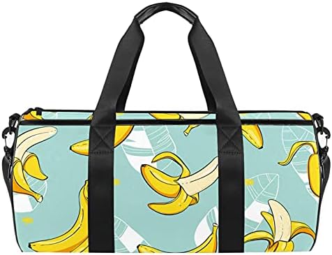 MaMacool Banana Дамска Чанта През Рамо Холщовая Пътна Чанта за Фитнес, Танци, Пътуване Weekender