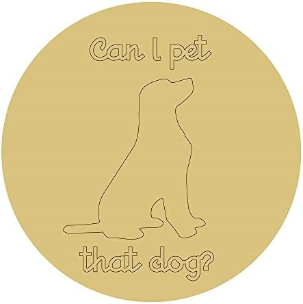 Пет Your Dog Проектирането на Линията в Силует От Незаконченного Дърво е най-Добрият Приятел на Мъжете Врата Закачалка Форма MDF