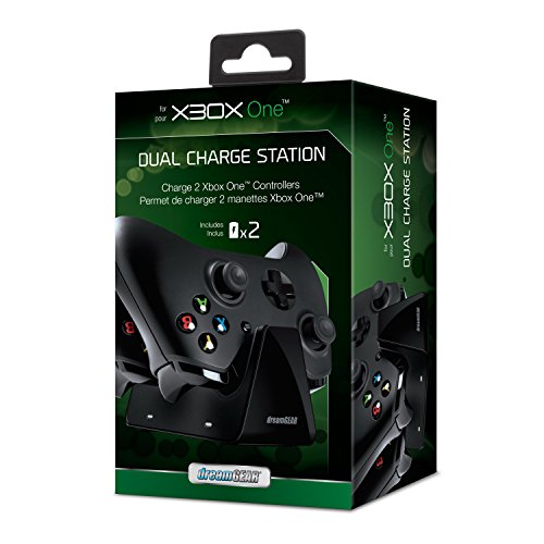 Двойно зарядно устройство dreamGEAR контролери за Xbox One - Акумулаторни батерии в комплект -Едновременно зареждане