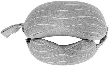 HKSICHENGKEJI Маска за очи за възрастни 2 в 1 U-Образна Въздушна Възглавница за шията от пяна с памет ефект Възглавница за шията