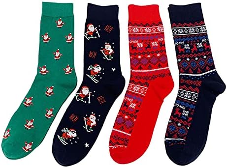 Чорапи с Коледните принтом за Мъже Или Жени, Ежедневни Памучни Чорапи за Спорт И Релакс, Топли Чорапи Stance Socks
