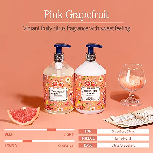 Розов Грейпфрут за душата на Bouquet Garni - Уникален Технически метод на преливане аромат придава траен Наситен аромат -Цветна