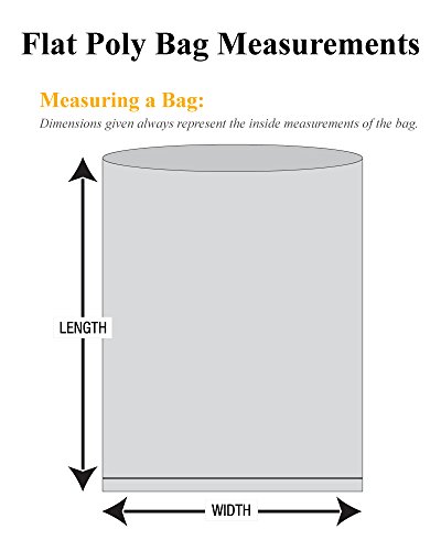 Partners Марка PPB8505 Плоски найлонови торбички 6 mils, 14 x 18, прозрачно фолио (опаковка от 500 броя)