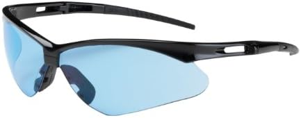 Защитни очила Anser 250-AN-10113 без очила в Черни рамки очила, със светло сини лещи и покритие против надраскване