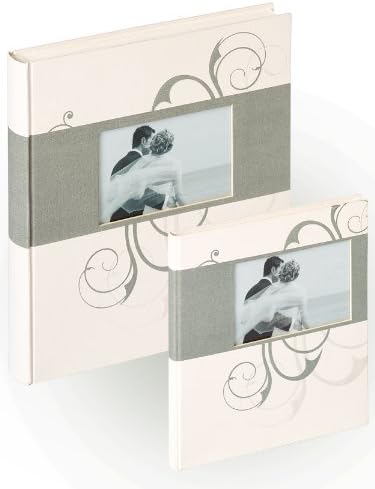 Сватбена книга за Гости Валтер Design GB-134 Romance с Ламиниран художествена обработка на хартия, релефна, с высечкой за Вашата