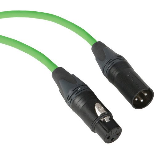 Микрофон кабел Kopul Premium Performance 3000 Series XLR M - XLR F - 3' (0,91 м), зелен