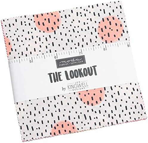 Moda Fabrics The Lookout Charm Пакет от Джен Kingwell Designs; Квадрати за стеганого завивки от предварително раскроенной тъкан