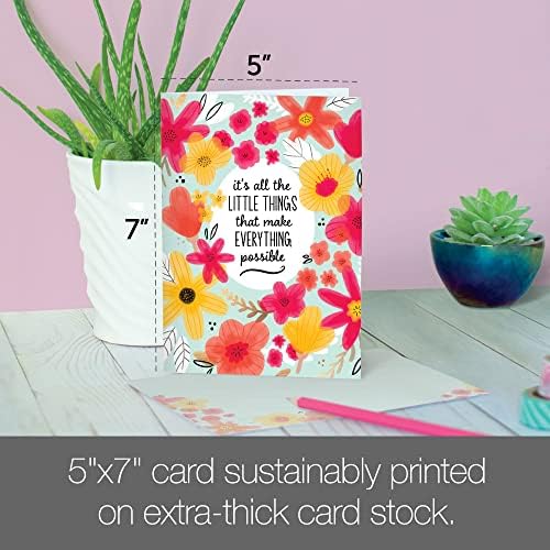 Поздравителни картички за Деня на майката без дърво - Оригинален дизайн - 1 пощенска Картичка + Пликове в тон - Произведено в САЩ