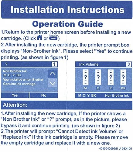 OCProducts Съвместим Сменяеми касети с мастило за Brother LC402, 3 опаковки за MFC-J5340DW MFC-J6540DW MFC-J6740DW MFC-J6940DW (1