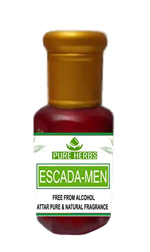 Pure Herbs ESCADA-МЪЖКИ аромат без съдържание на алкохол за мъже, подходящ за специални случаи, партита и ежедневна употреба 100