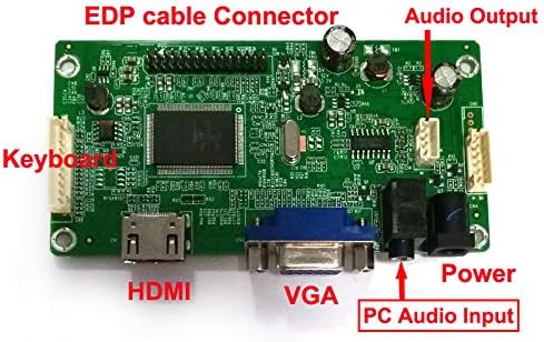 HDMI VGA LCD конвертор eDP Водача Комплект Монитор за N156HGE-EAL Панел 1920X1080